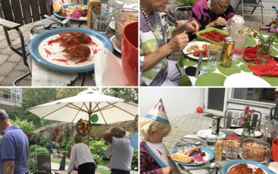 Kräftfest på Dunderbacken